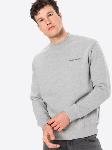 Sweat-shirt 'Norsbro' Samsøe Samsøe en gris : devant