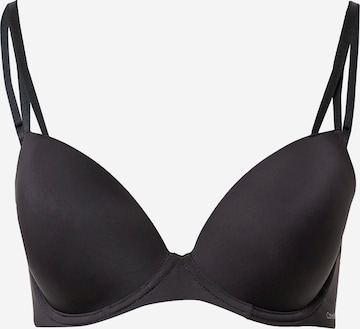 Calvin Klein Underwear - Push-up Sujetador 'Seductive Comfort ' en negro: frente