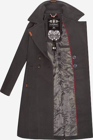 NAVAHOO Ανοιξιάτικο και φθινοπωρινό παλτό 'Wooly' σε γκρι