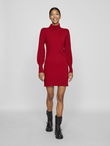 Robes en maille 'VIKerry' VILA en rouge