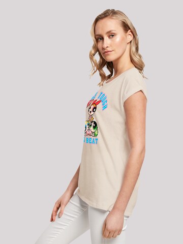 F4NT4STIC T-Shirt 'Powerpuff Girls Tough To Beat' in Beige