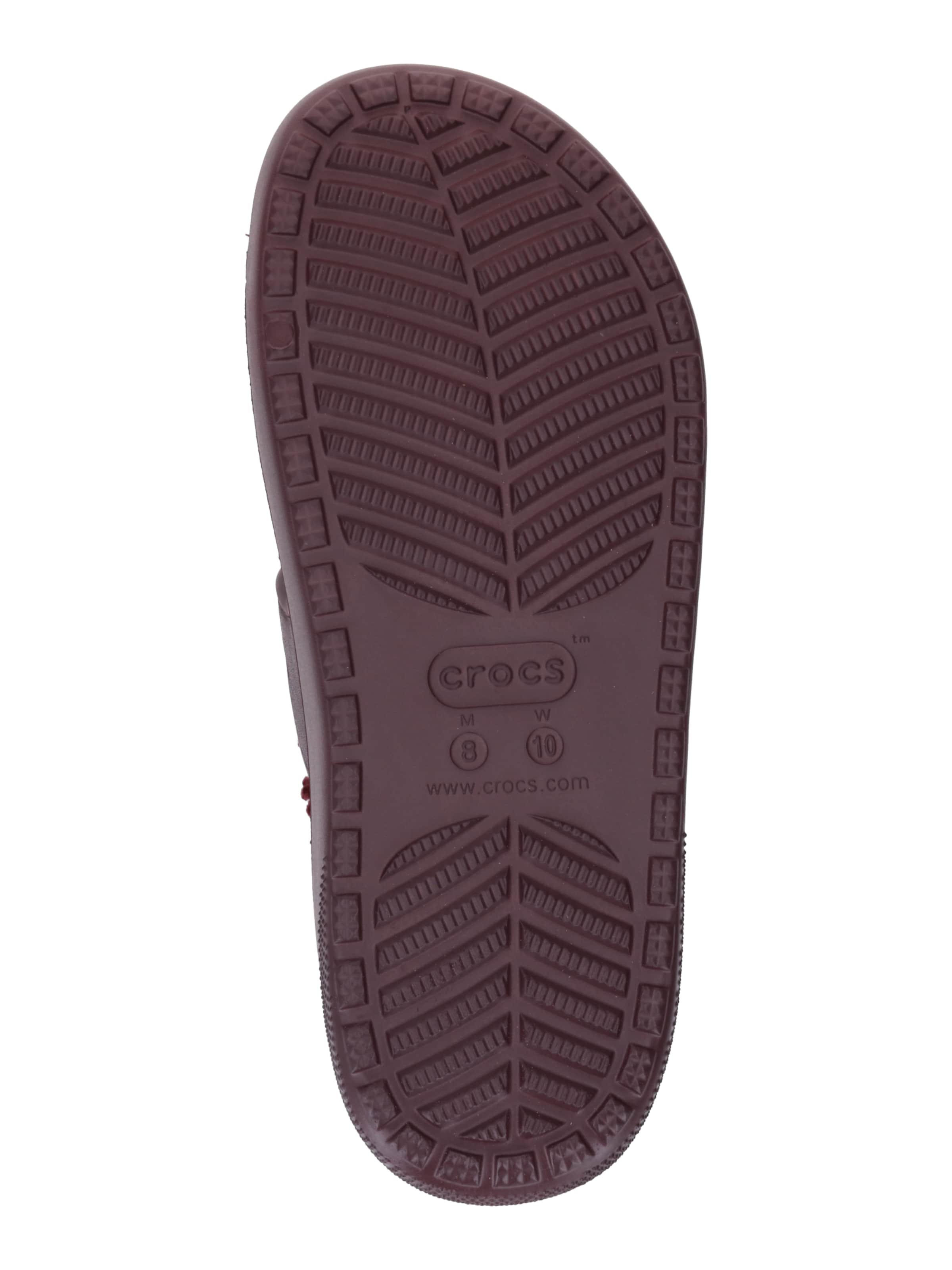 Crocs Nizki natikači 'Classic Cozzzy' | rdeča barva
