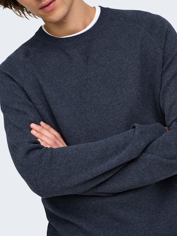Only & Sons - Jersey 'ONSVILLAS' en azul