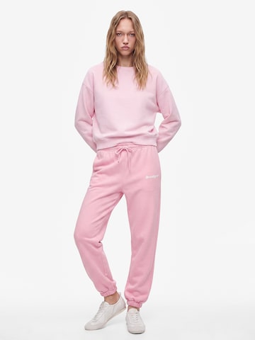 Koton Tapered Broek in Roze: voorkant