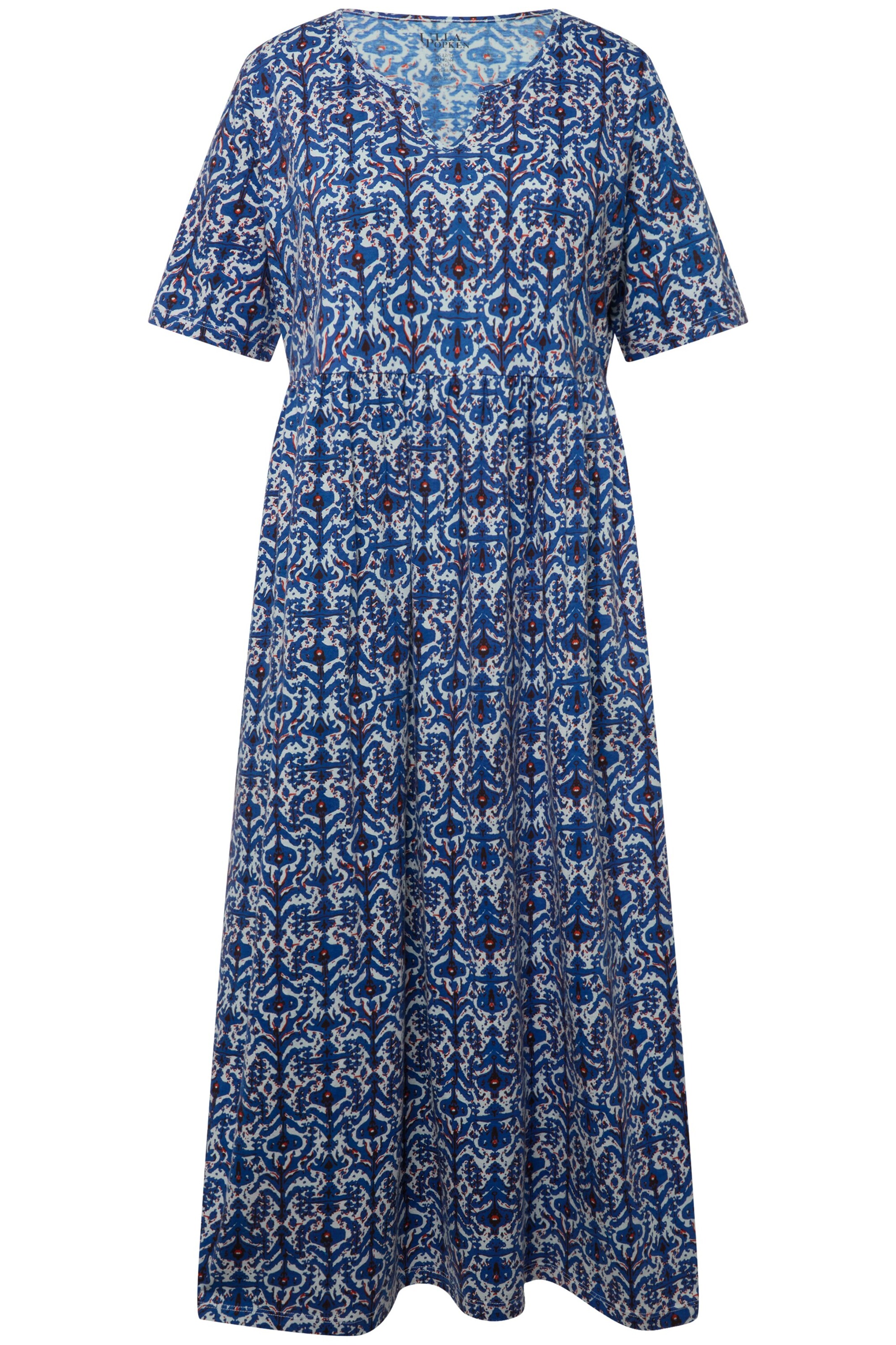 Ulla Popken Kleid in Blau: Vorderseite