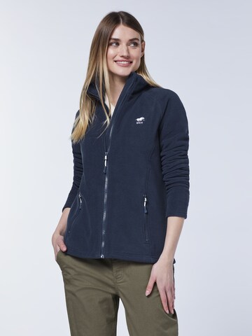 Polo Sylt Fleece Jacket in Blue: front