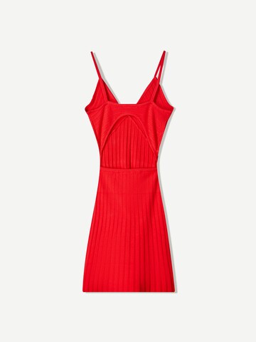 Robe Bershka en rouge