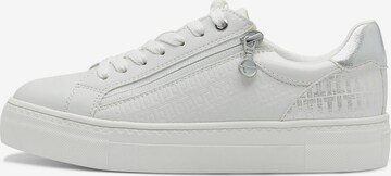 Sneaker low de la TAMARIS pe alb