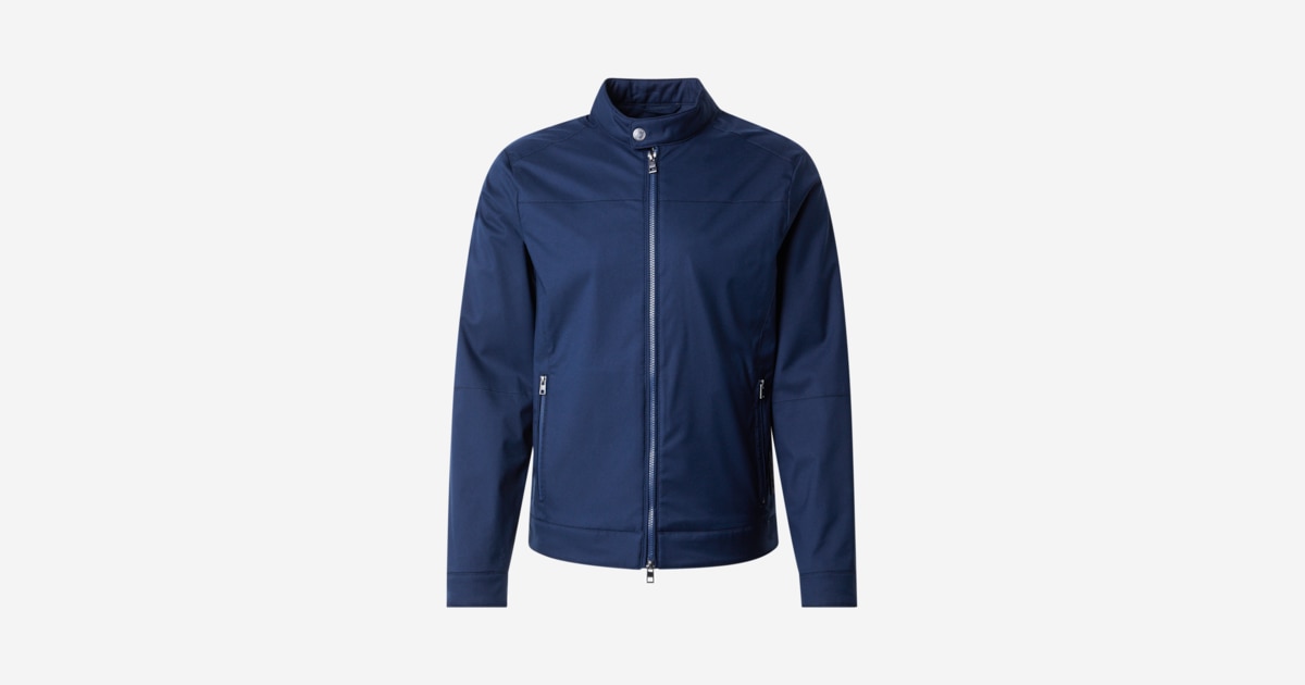 ブルゾン KIRSH Cheek check blouson jacket navy KKSFCJK502MNAA Michael Kors Between-Season Jacket in Navy | ABOUT YOU