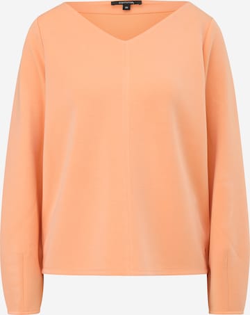 COMMA Sweatshirt in Orange: front