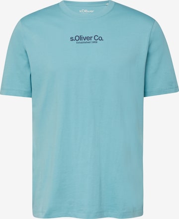 T-Shirt s.Oliver en bleu : devant