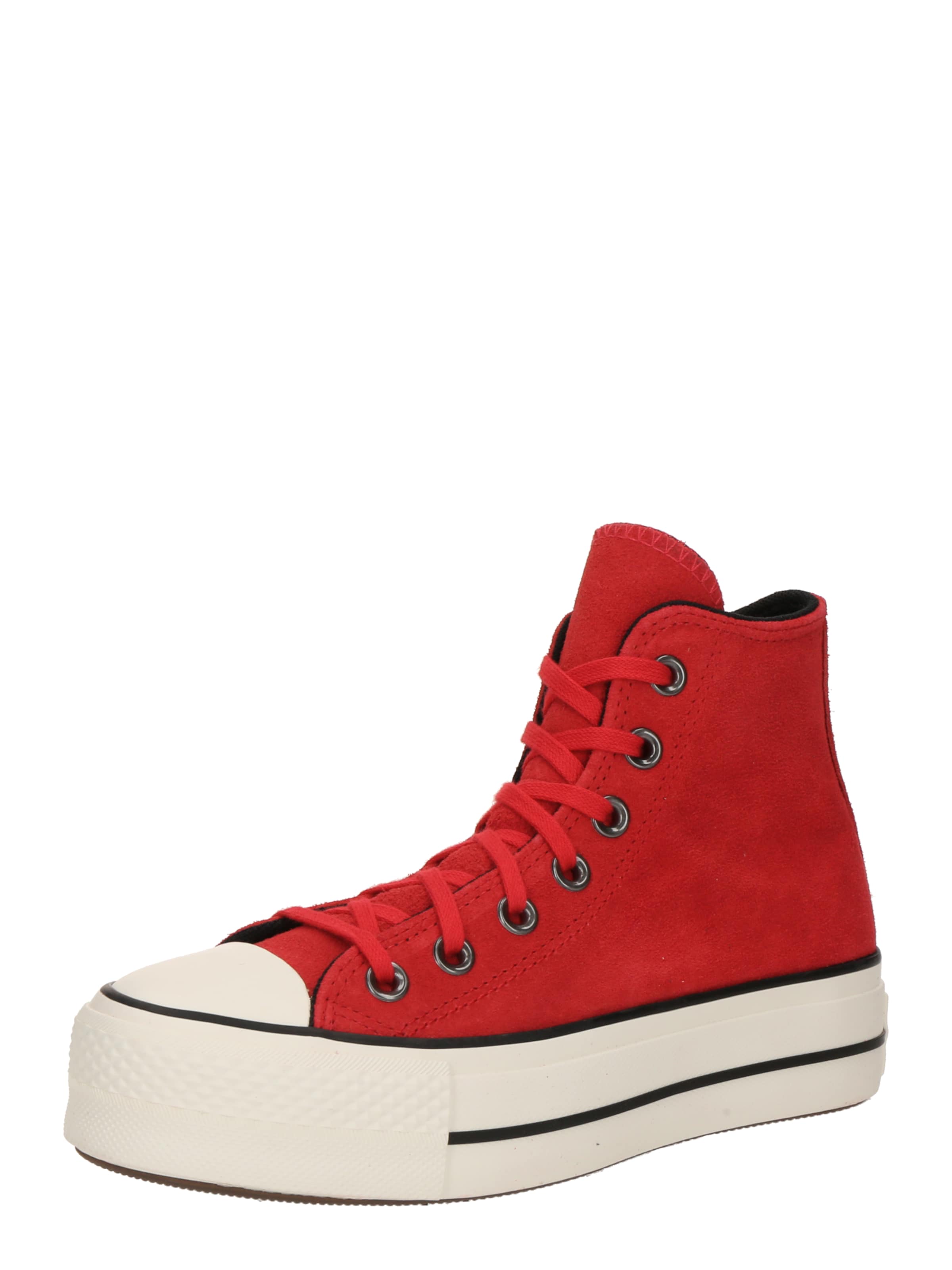 CONVERSE Hög sneaker 'CTAS' i röd: framsida