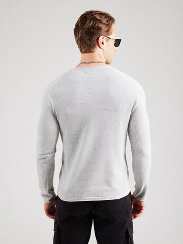 Regular fit Pullover 'JJEHill' di JACK & JONES in grigio