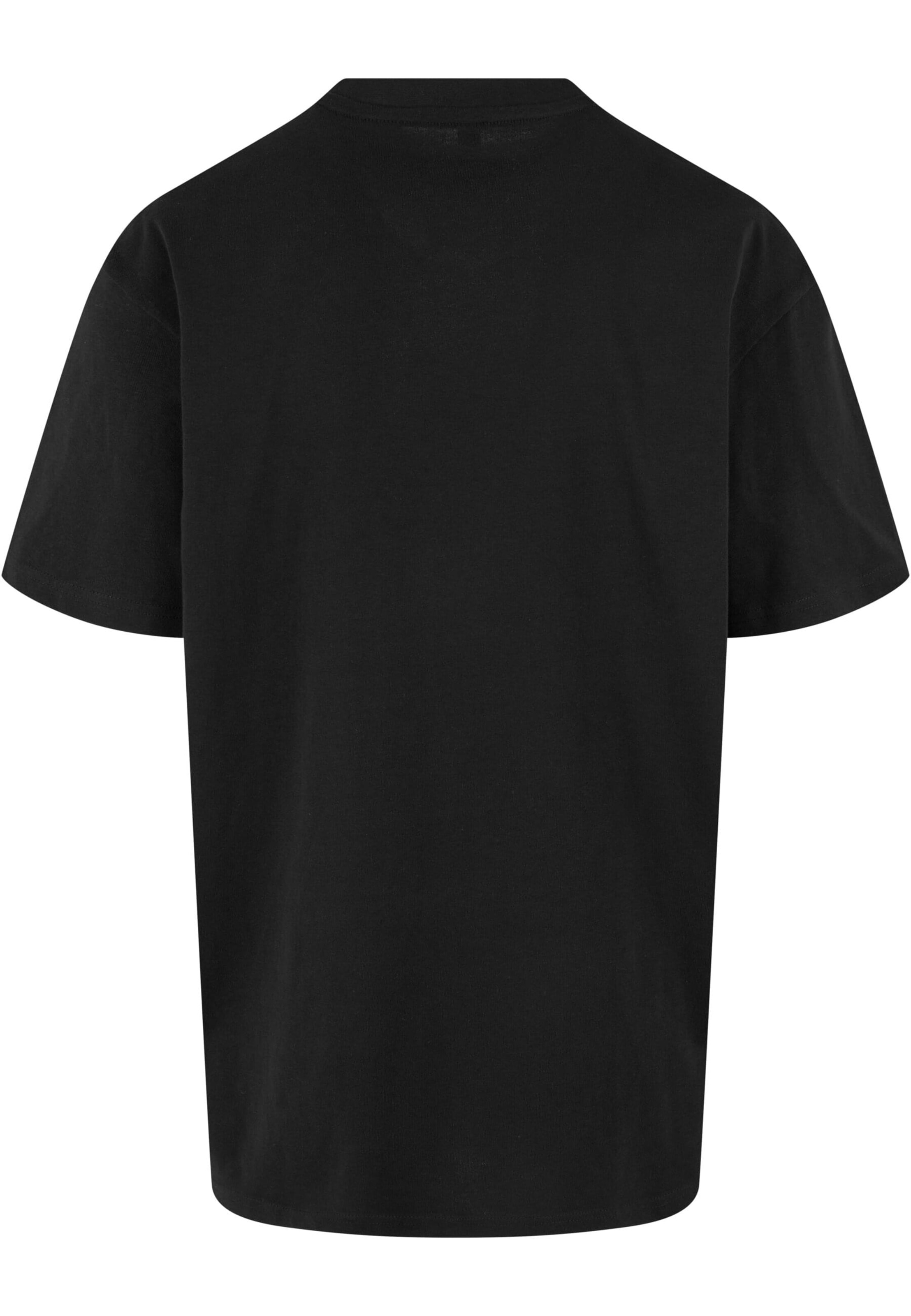 Maglietta 'Blurred Flowers' di Lost Youth in nero