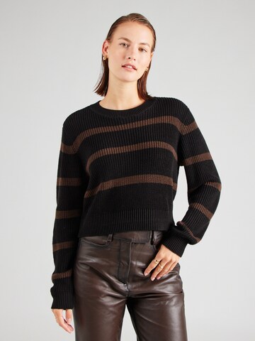 Noisy may Sweater 'NMMAYSA' in Black: front