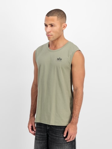 ALPHA INDUSTRIES - Camiseta en verde