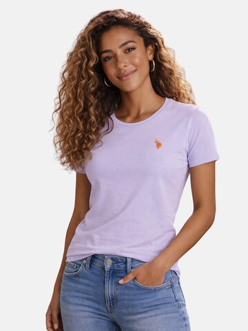 U.S. POLO ASSN. Shirt in Purple: front