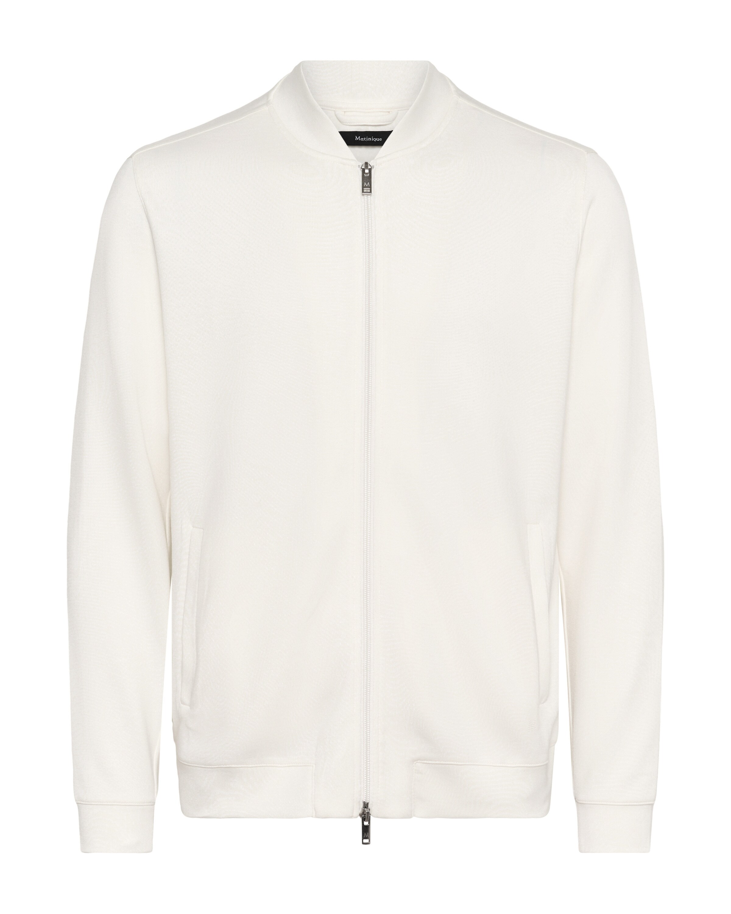 Matinique Sweatjakke i hvid: forside