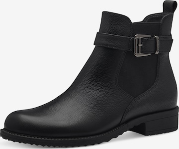 Tamaris Chelsea Boots in Schwarz: Vorderseite