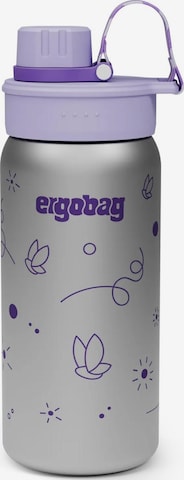 ergobag Drinking Bottle 'Trinkflasche Edelstahl Trinkflasche' in Purple: front