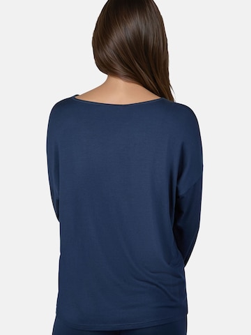 Myjama Schlafshirt 'Celes' in Blau