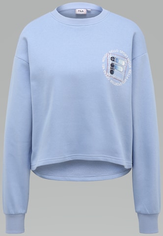 FILA Sweatshirt 'Roana' i blå: framsida