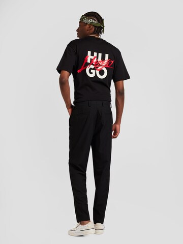 JACK & JONES Normální Kalhoty se sklady v pase 'JPRBushwick Mathew' – černá