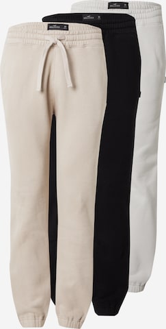 HOLLISTER - Tapered Pantalón en marrón: frente