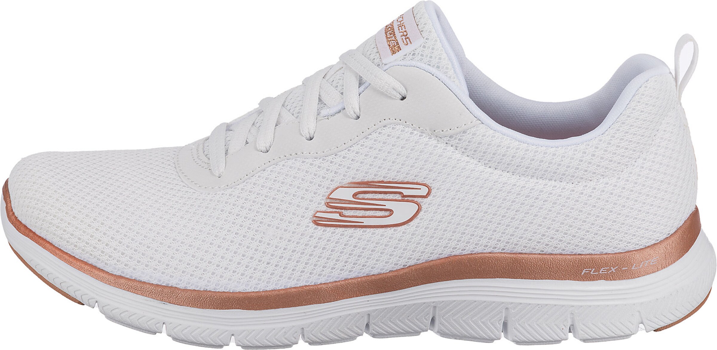 Frauen Sneaker SKECHERS Sneaker 'Flex Appeal 4.0' in Weiß - JF75438 Frauen Sneaker SKECHERS Sneaker 'Flex Appeal 4.0' in Weiß - JF75438