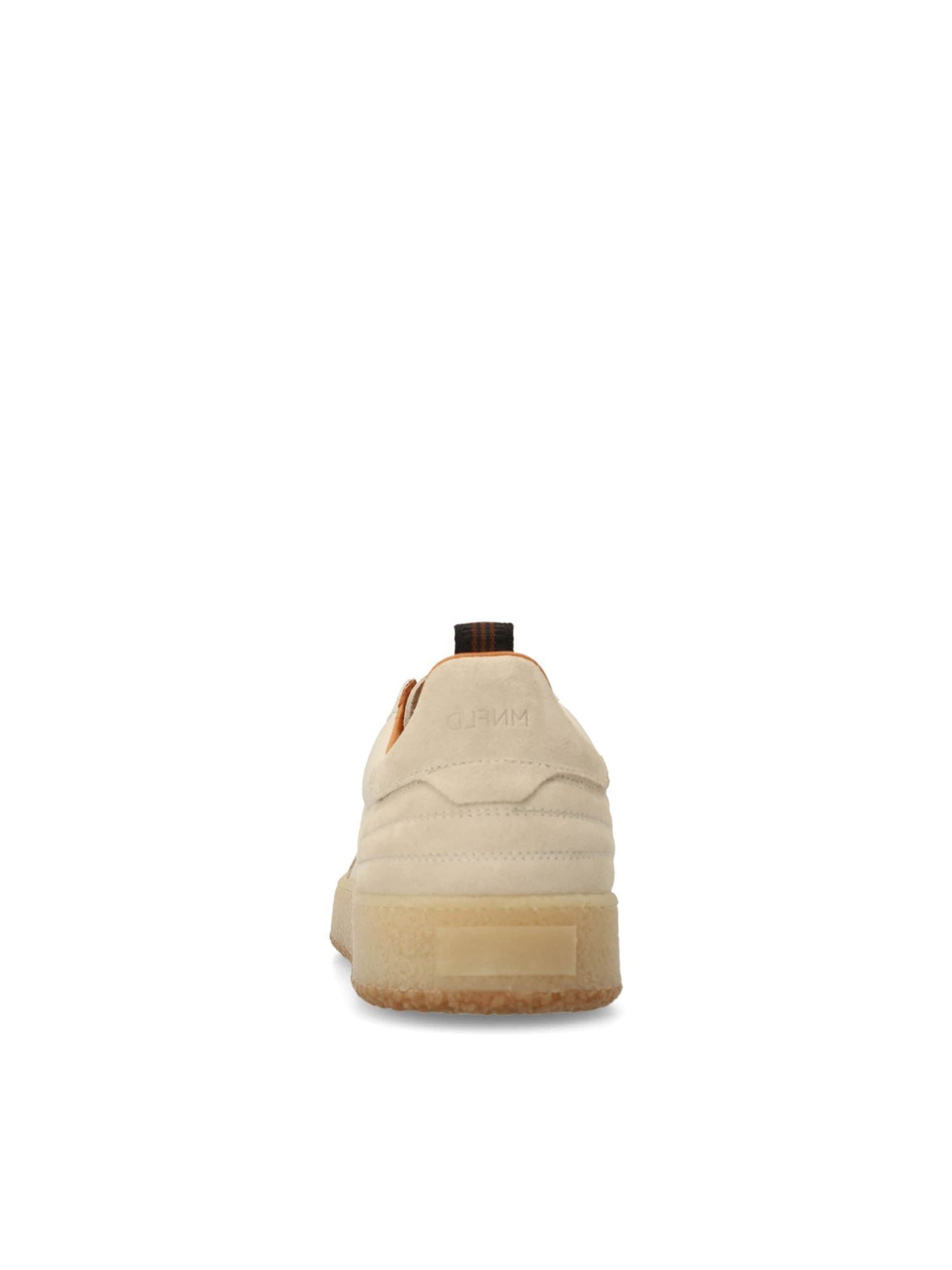 MANFIELD Sneakers laag in Beige
