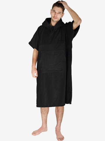 Peignoires de bain de sport ' Surfer Poncho ' normani en noir