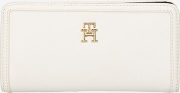 Porte-monnaies TOMMY HILFIGER en blanc : devant