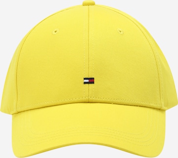 TOMMY HILFIGER Cap in Yellow ABOUT YOU