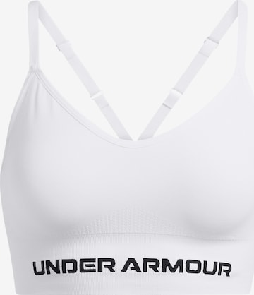 Reggiseno sportivo 'Vanish' di UNDER ARMOUR in bianco: frontale