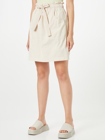 TAIFUN Rok in Beige: voorkant