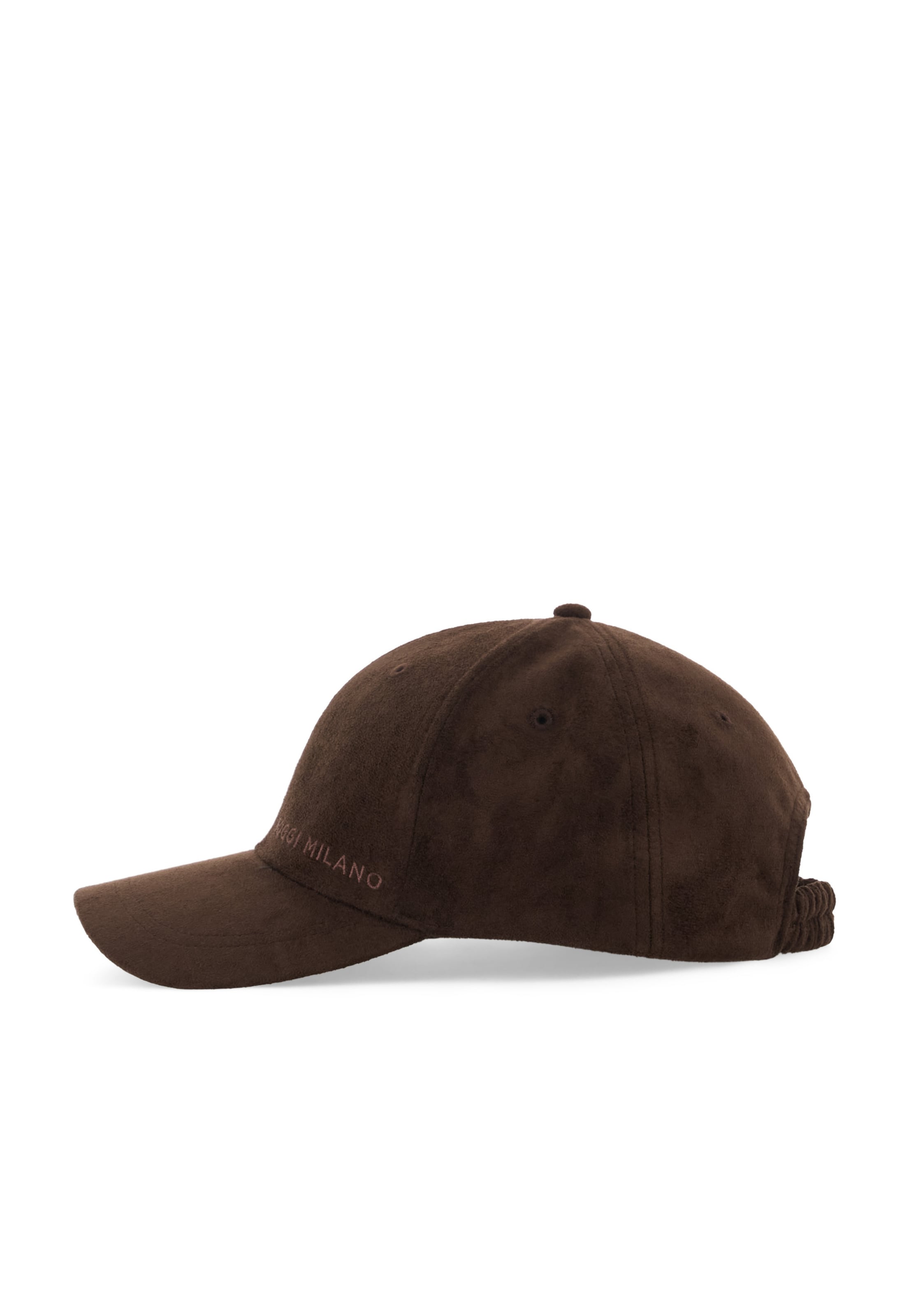 Boggi Milano Cap in Braun: Vorderseite