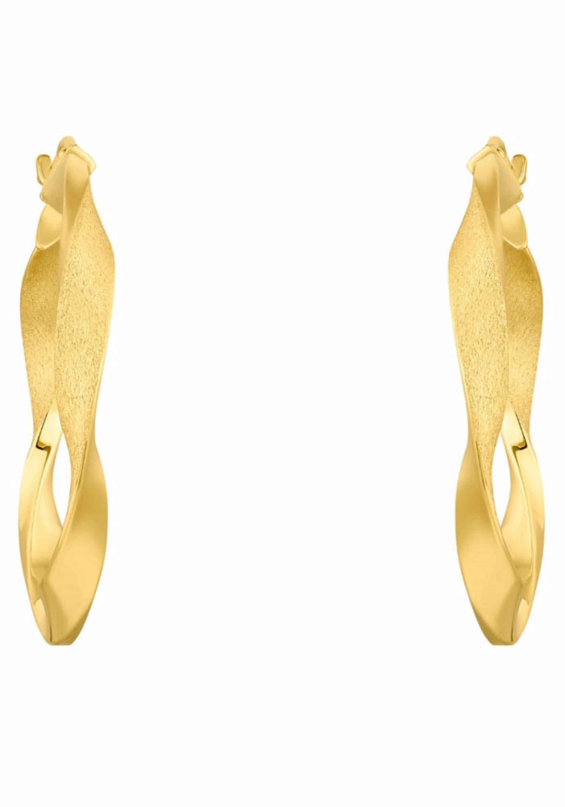 AMOR Earrings in Gold: front