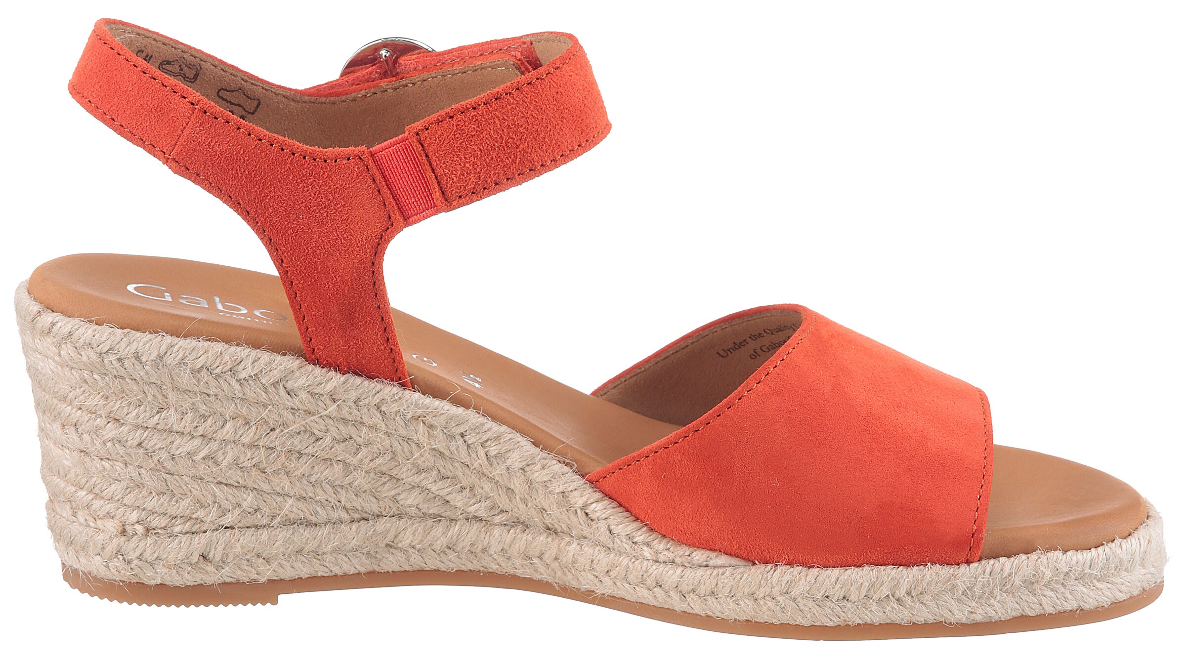 GABOR Strap Sandals in Orange