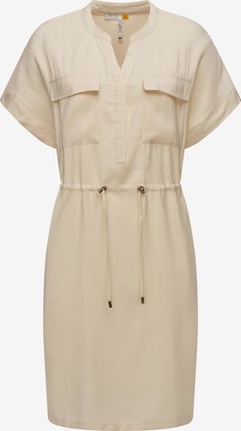 Robe 'Roisa' Ragwear en beige : devant