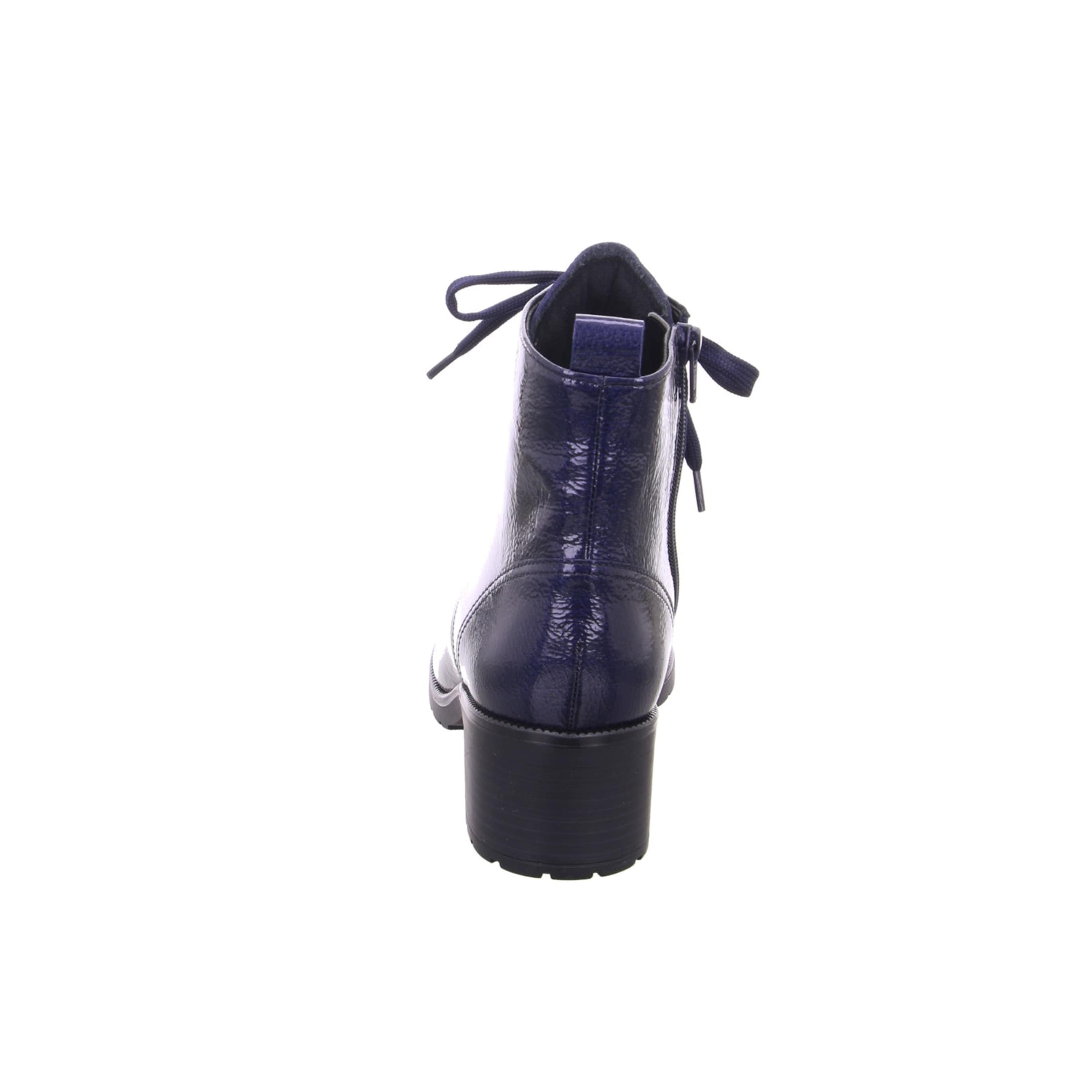 GABOR Lace-up bootie in Purple
