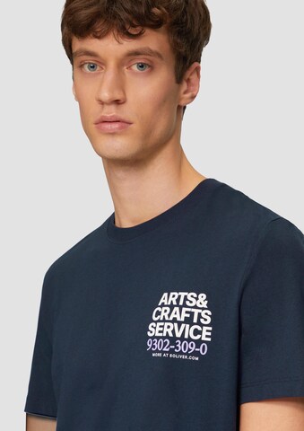 T-Shirt s.Oliver en bleu