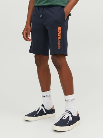 Jack & Jones Junior Regular Broek in Blauw: voorkant