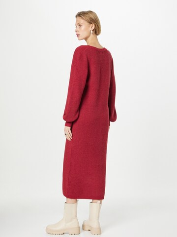 OBJECT Knit dress 'MALENA' in Red