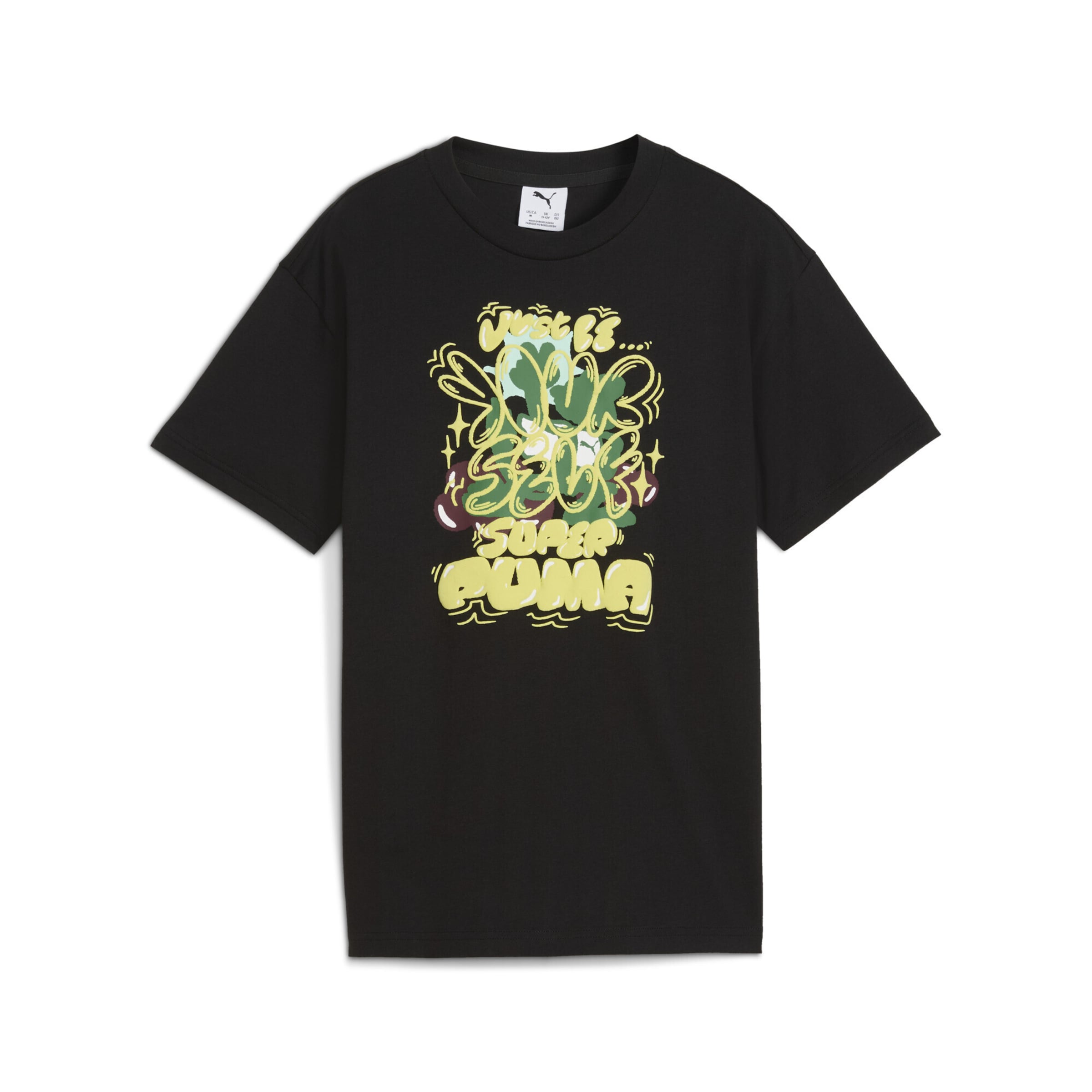 PUMA Shirt in Black: front