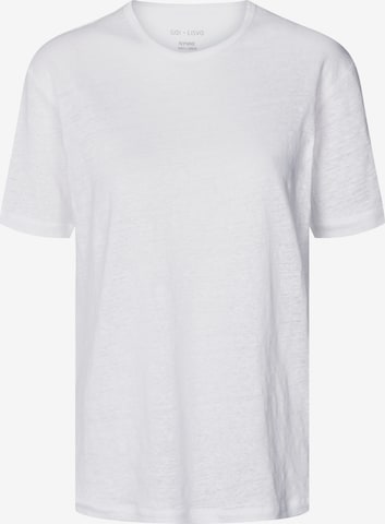 T-shirt 'Nynne' Gai+Lisva en blanc : devant