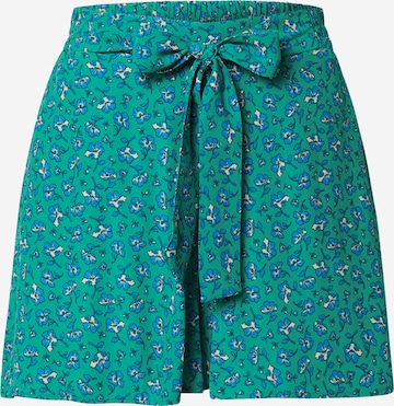 Mavi Wide leg Pants in Green: front