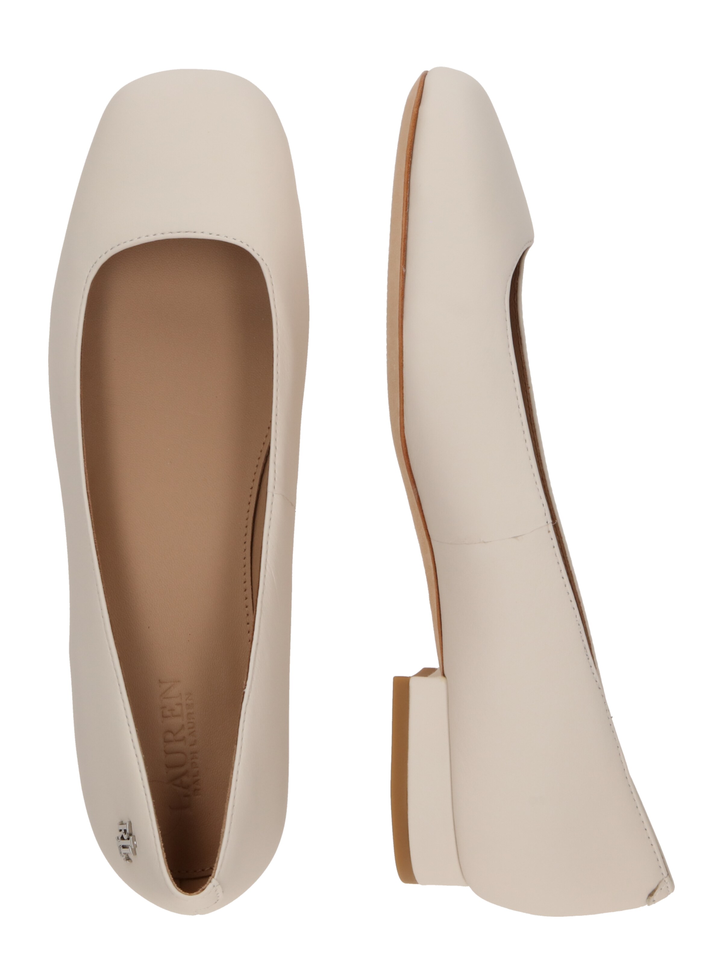 Ballerina 'EMELLIE' di Lauren Ralph Lauren in bianco