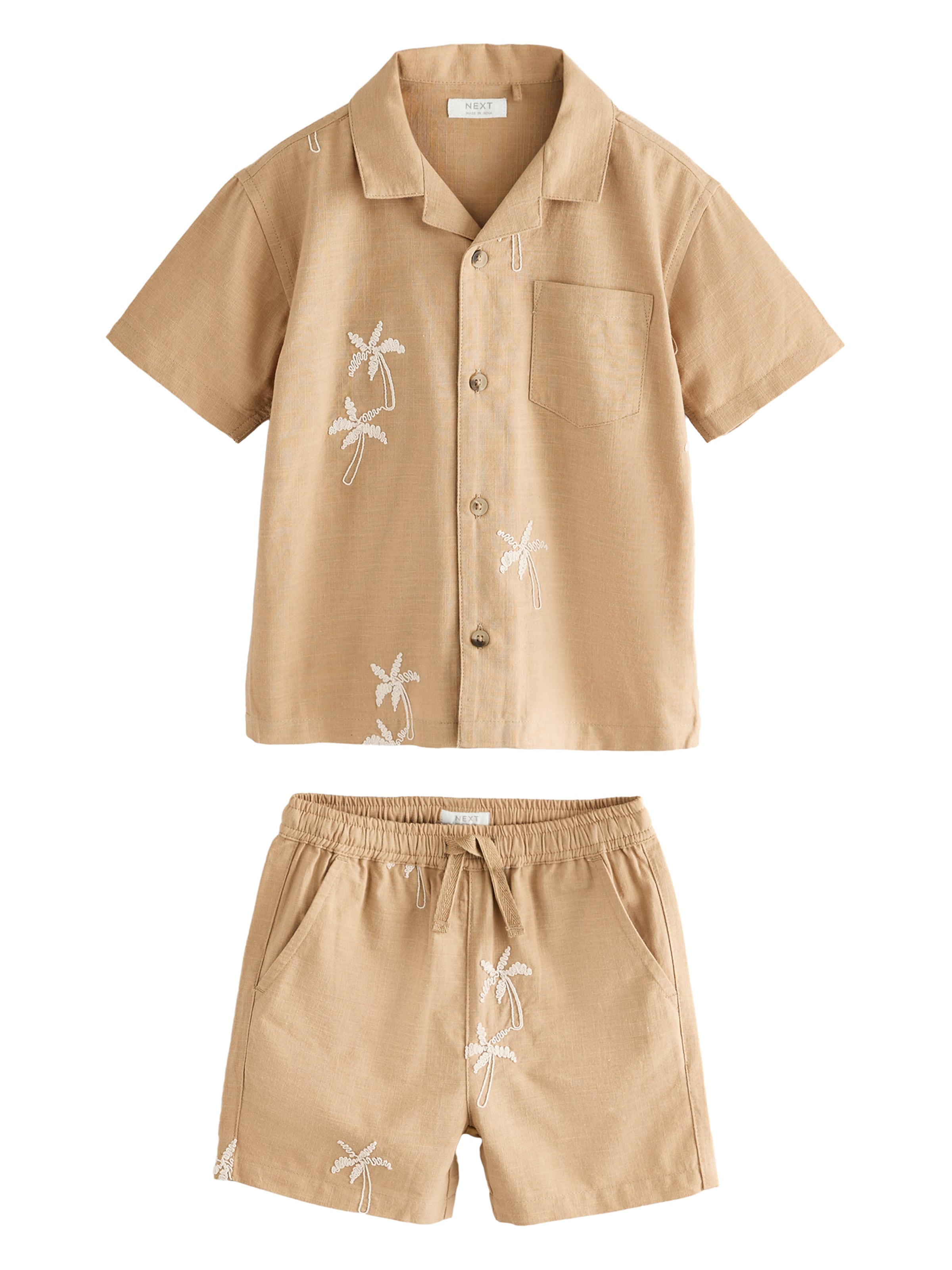 brūns Next Komplekts: no priekšpuses