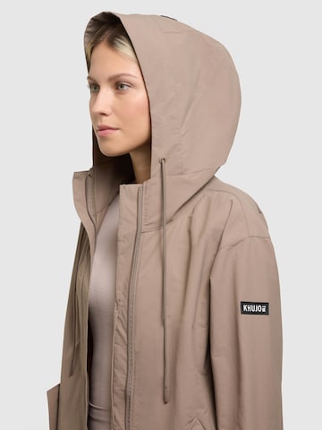 khujo Φθινοπωρινό και ανοιξιάτικο μπουφάν ' AMETI ' σε καφέ