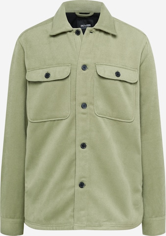 Only & Sons Between-season jacket 'ASH' in Green: front